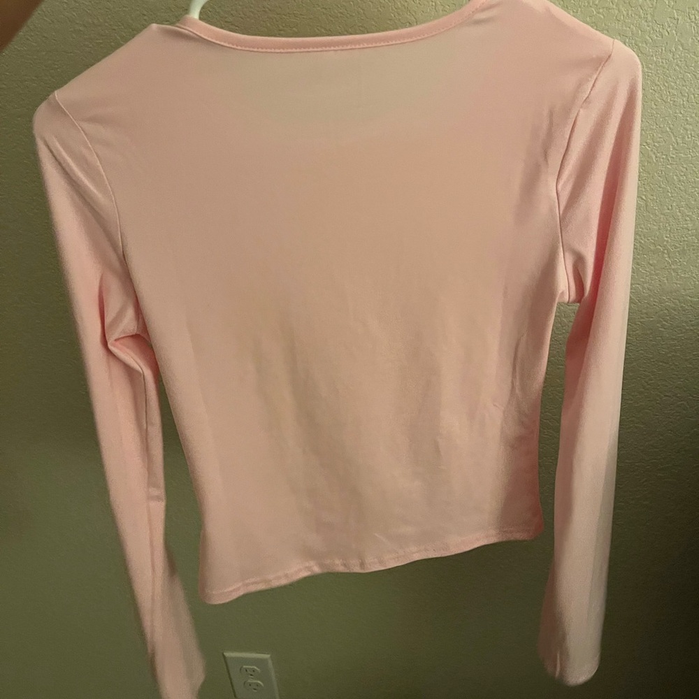 Pink basic shirt never worn - Picture 2 of 3